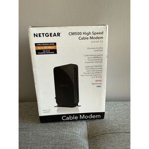 NETGEAR CM500V High Speed Cable Modem 680Mbps DOCSIS 3.0 Voice New